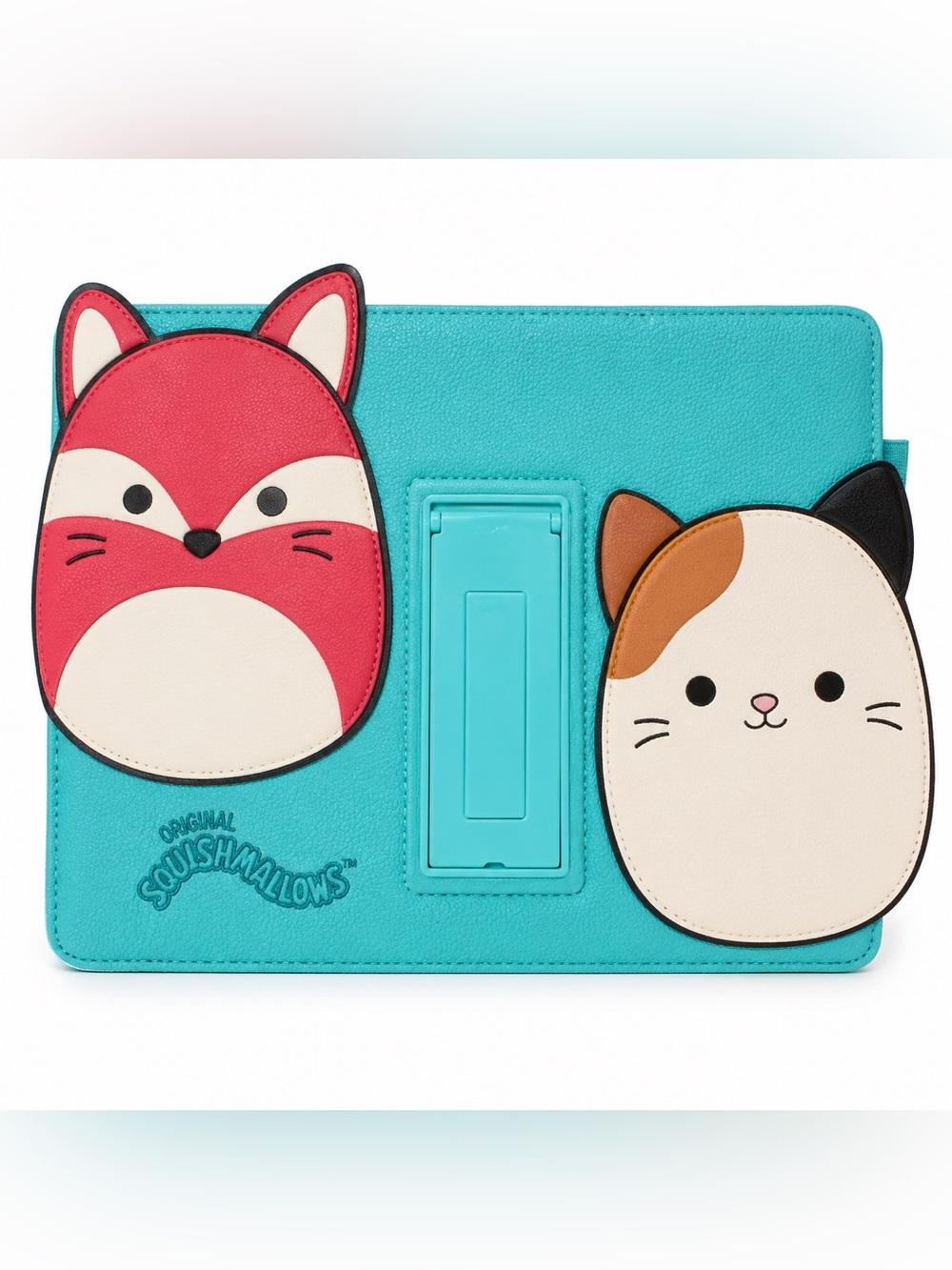 Squishmallows iPad Case Kids Tablet Cover 7th 8th 9th Gen Teal Stand NWT